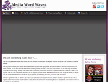 Tablet Screenshot of mediawordwaves.com